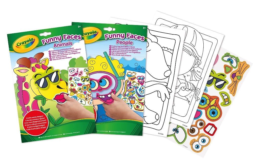 Album da colorare con stickers Crayola in offerta da Carrefour