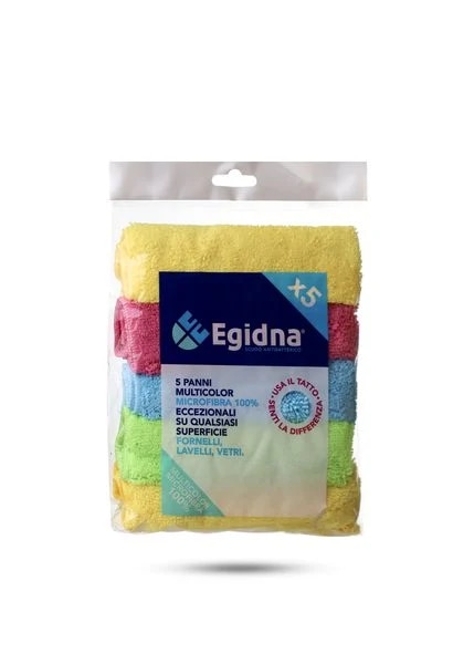 Panni in microfibra Egidna 5 pezzi, 20 x 30 cm in offerta da Coop