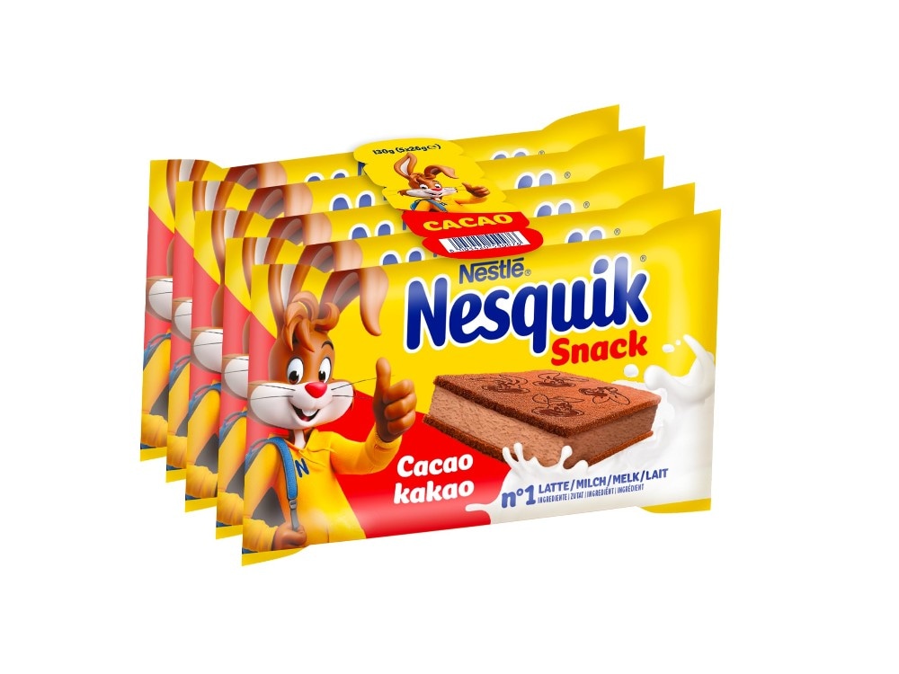 Snack al cacao 5 x 26 g Nesquik in offerta da ALDI