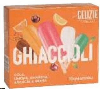 Ghiaccioli Le Gelizie conf. da 10 pz, 700 g in offerta da Penny