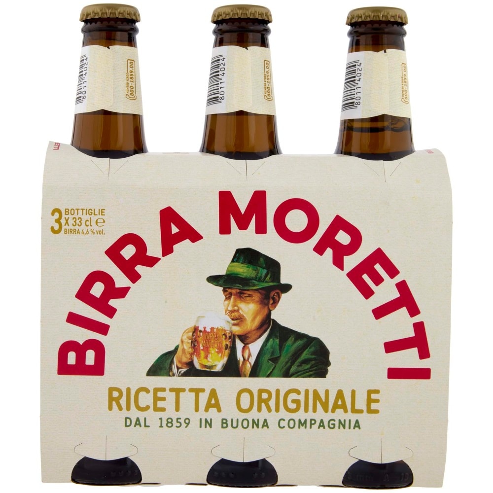 Birra Moretti 3 pz da 330 ml in offerta da Carrefour