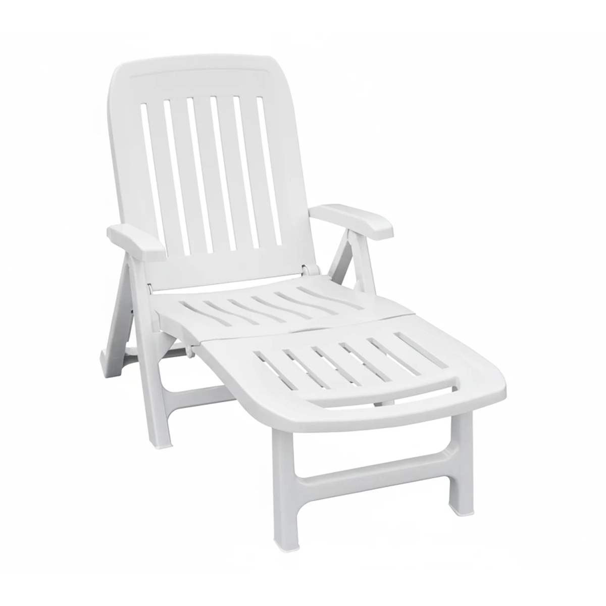 Lettino Venezia con braccioli Grandsoleil in offerta da Happy Casa