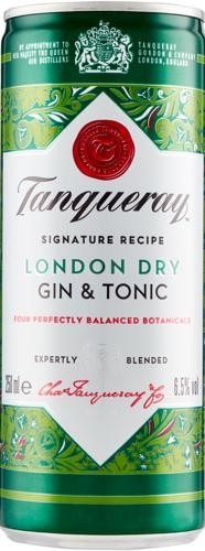 Tanqueray London Dry&Gin analcolico 250 ml lattina in offerta da Lidl
