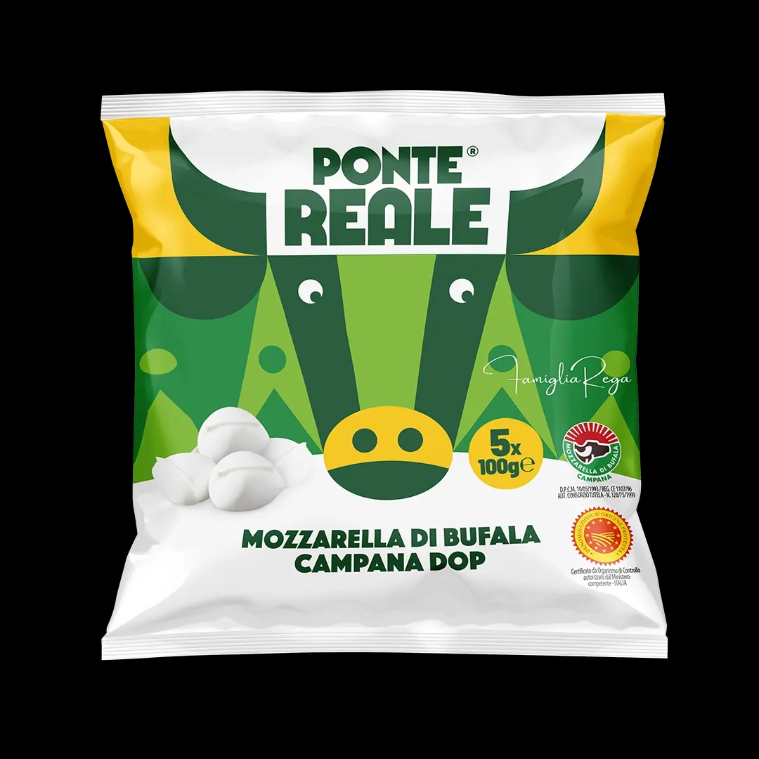 Mozzarella di bufala Campana DOP 5 x 100 g Ponte Reale in offerta da Dpiù