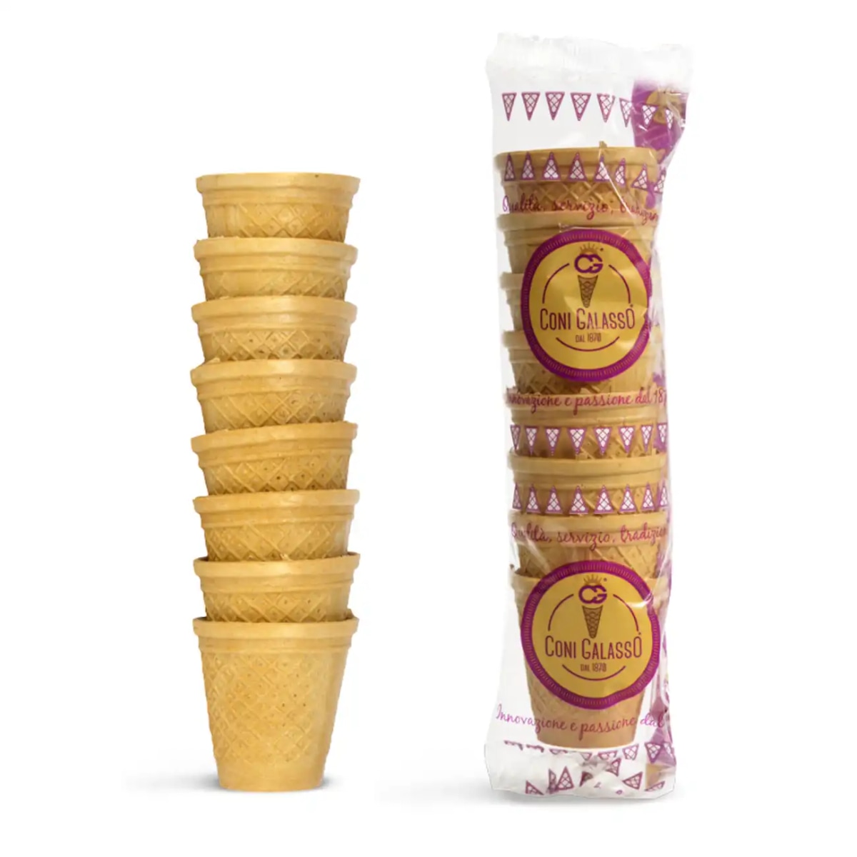 Bicchiere Cialda Gelato Coni Calabresi 45 g - Offerta nel negozio MD