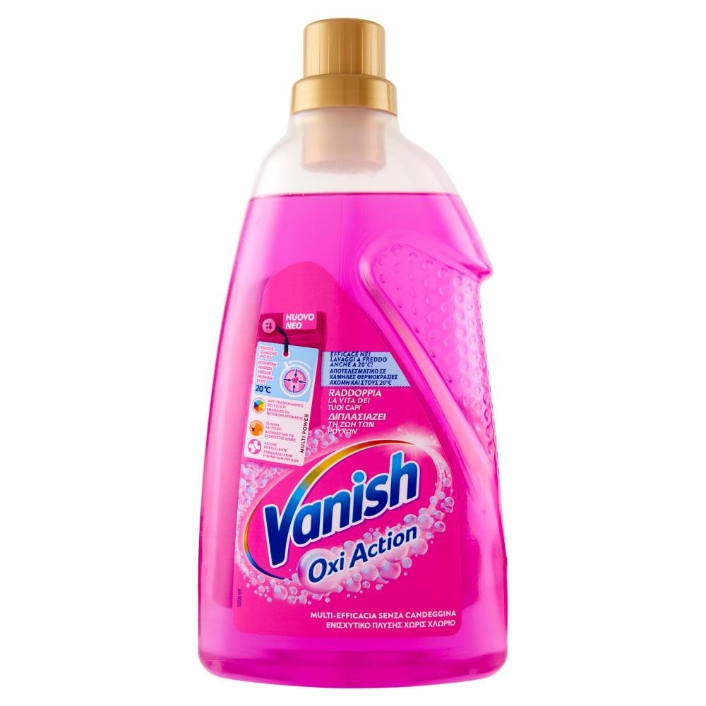 Smacchiatore per bucato gel Vanish 1,5 lt in offerta da Coop
