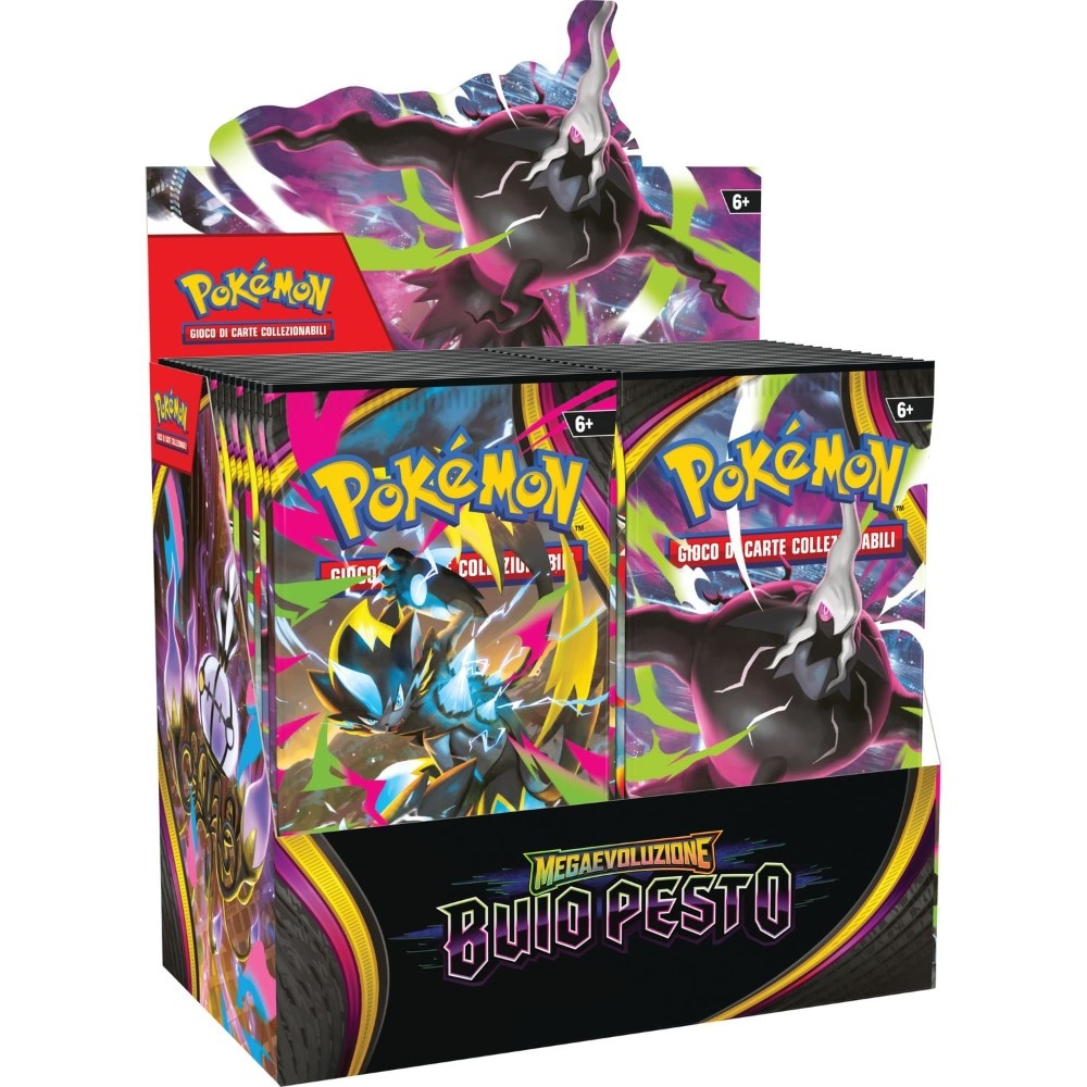 Megaevoluzione - Buio Pesto Busta 10 carte Pokémon in offerta da Comet
