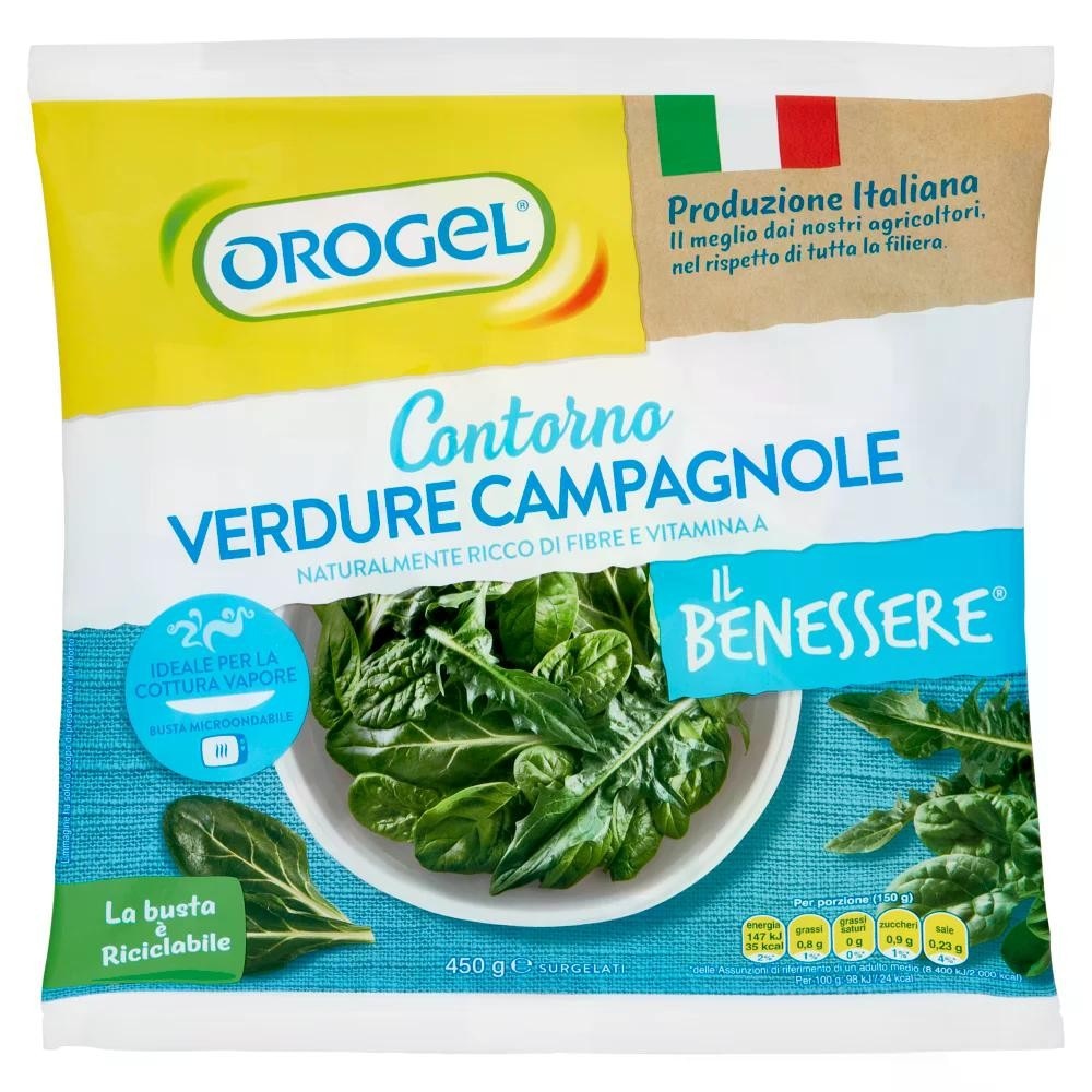 Contorno Verdure Campagnole Orogel g 450 in offerta da Panorama