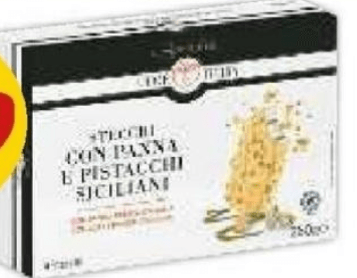 Stecchi con Panna e Pistacchi Siciliani 260 g Le Specialità Cuor di Terra - Offerta nel negozio Penny