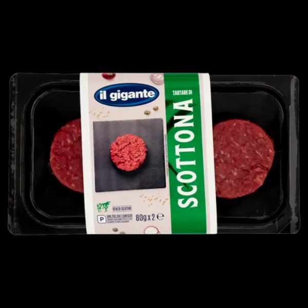 Tartare di scottona il gigante 2x80 g in offerta da Il Gigante