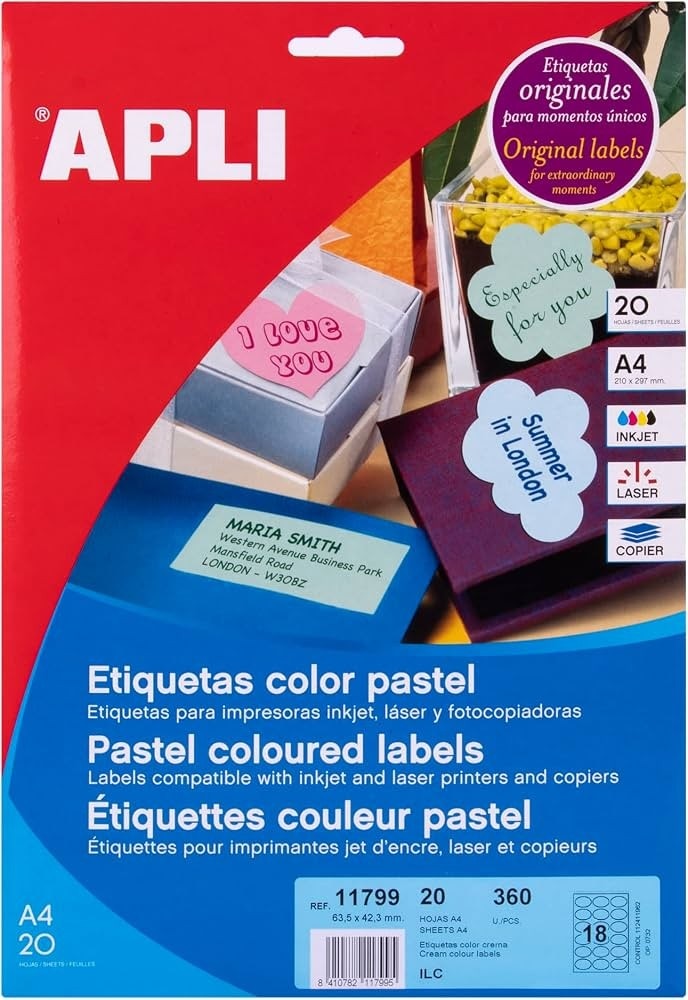 APLI etichette adesive in offerta da Bennet