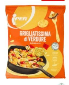 Grigliatissima di verdure surgelate 450 g Iper in offerta da Iper La grande i