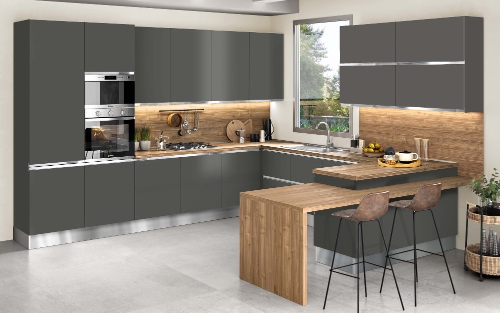 Grigio Londra Opaco Composizione tipo Selly - Offerta nel negozio Mondo Covienza