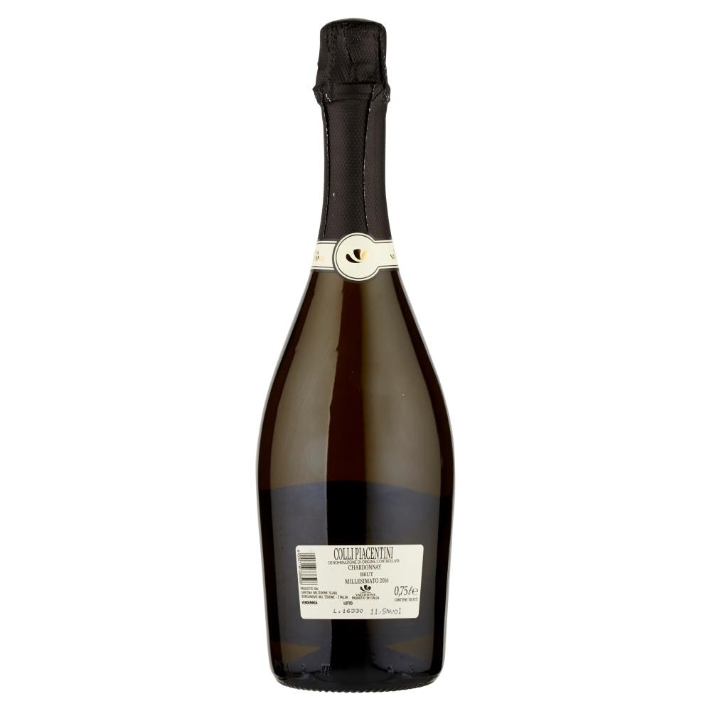Spumante Chardonnay Brut Millesimato Colli Piacentini Blanc de Blancs DOC Ghiaie del Tidone 75 cl in offerta da Iper La grande i