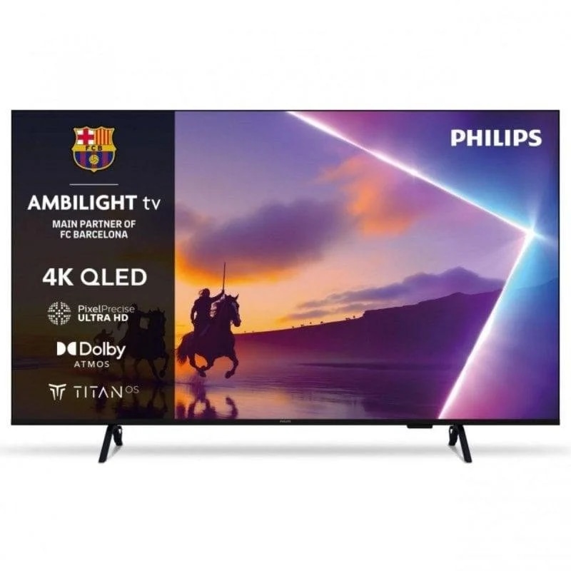 Philips Ambilight QLED Smart TV 4K 65PUS8400 65" in offerta da Unieuro