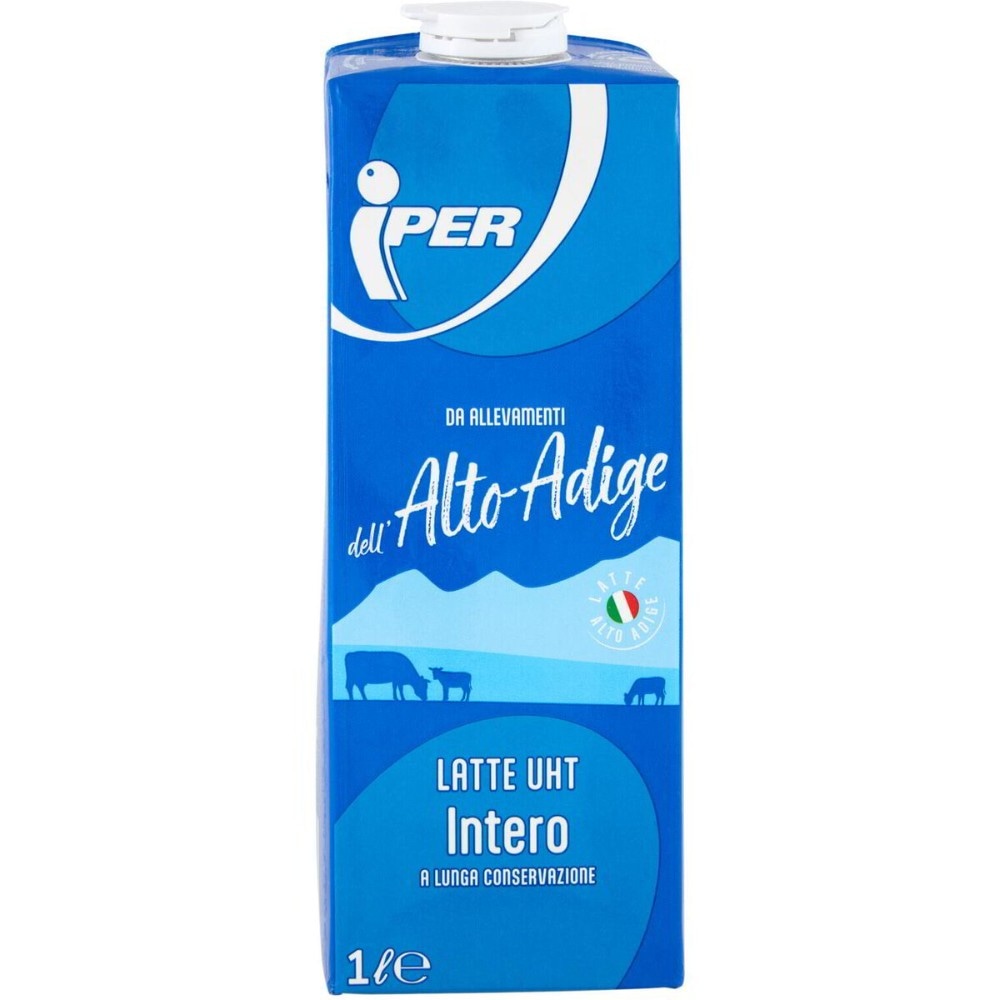 Latte UHT intero 1 L Iper in offerta da Iper La grande i