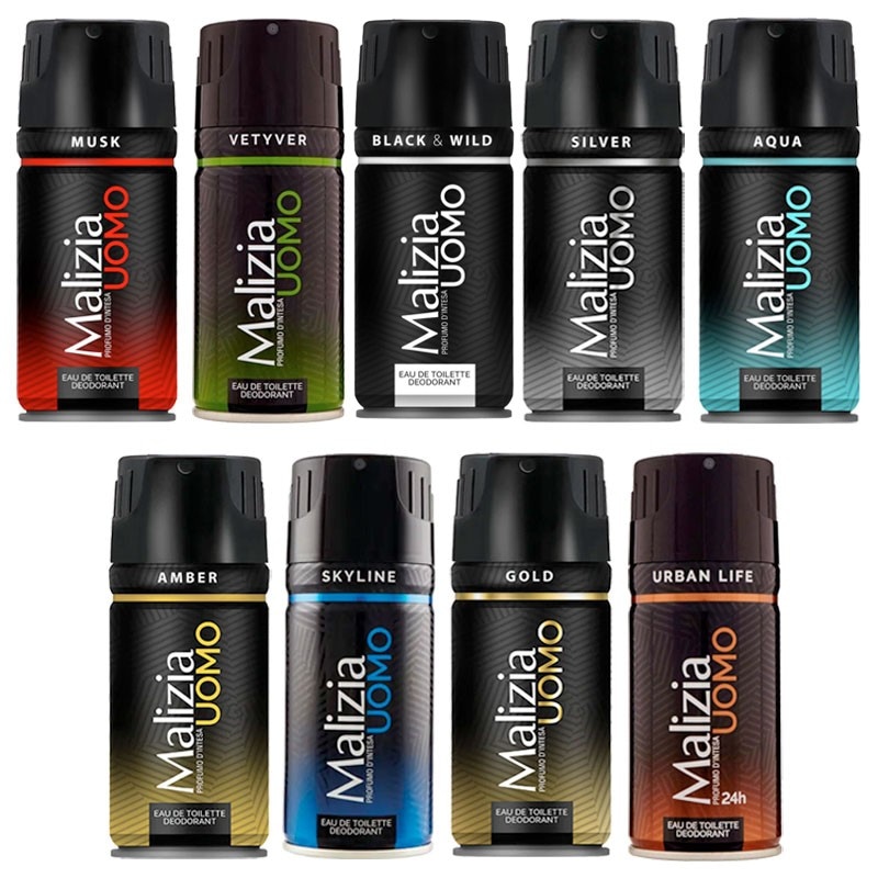 Deo Spray Malizia Uomo 150 ml in offerta da Maury's