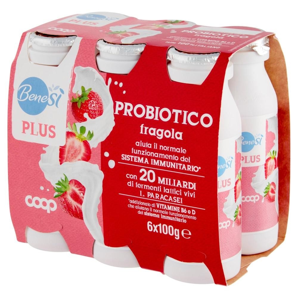 Probiotico fragola, bianco e multifrutti 6 x 100 g in offerta da Penny