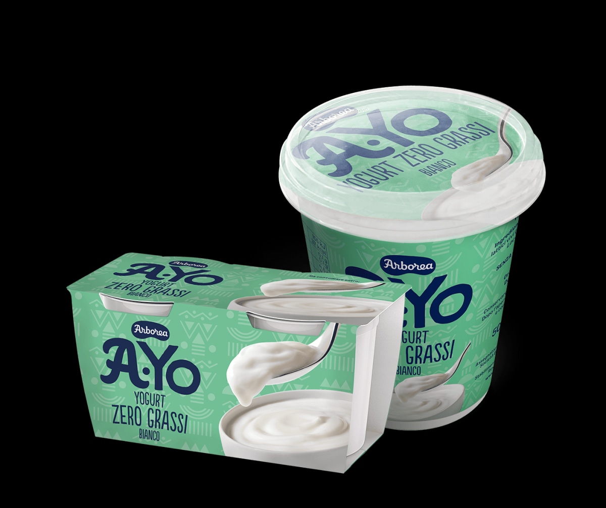 Yogurt zero grassi A-Yo Arborea 1 kg in offerta da Bennet