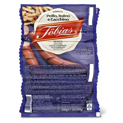 Tobias würstel misto 8 pz / 200 g in offerta da Eurospin