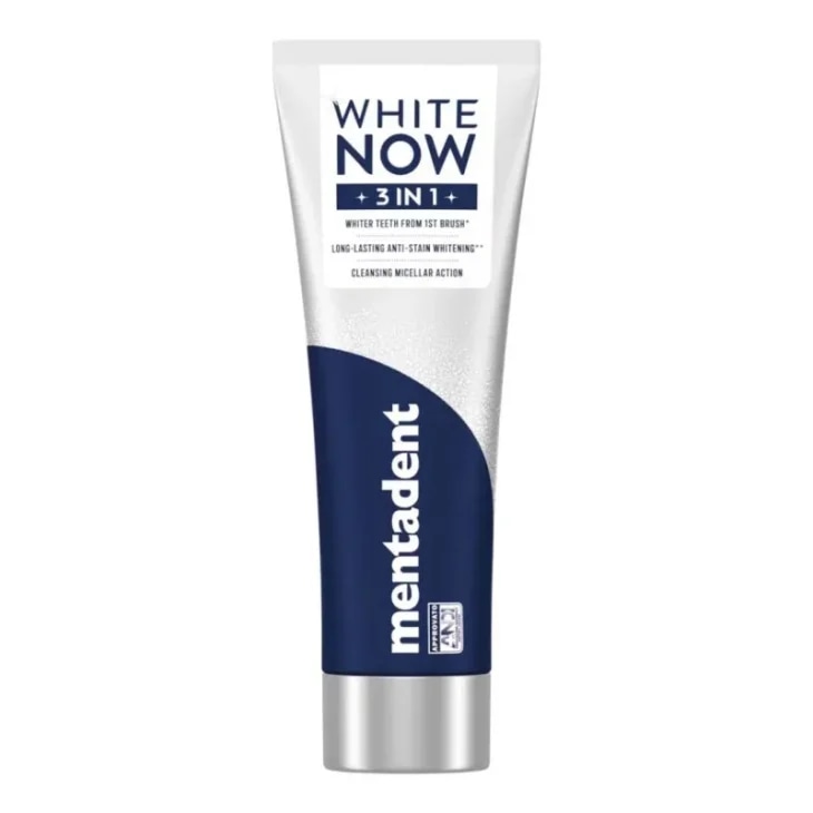 Mentadent White Now 3 in 1 75 ml - Offerta nel negozio Acqua & Sapone