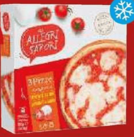 Pizza Margherita Gli Allegri Sapori 960 g in offerta da Penny