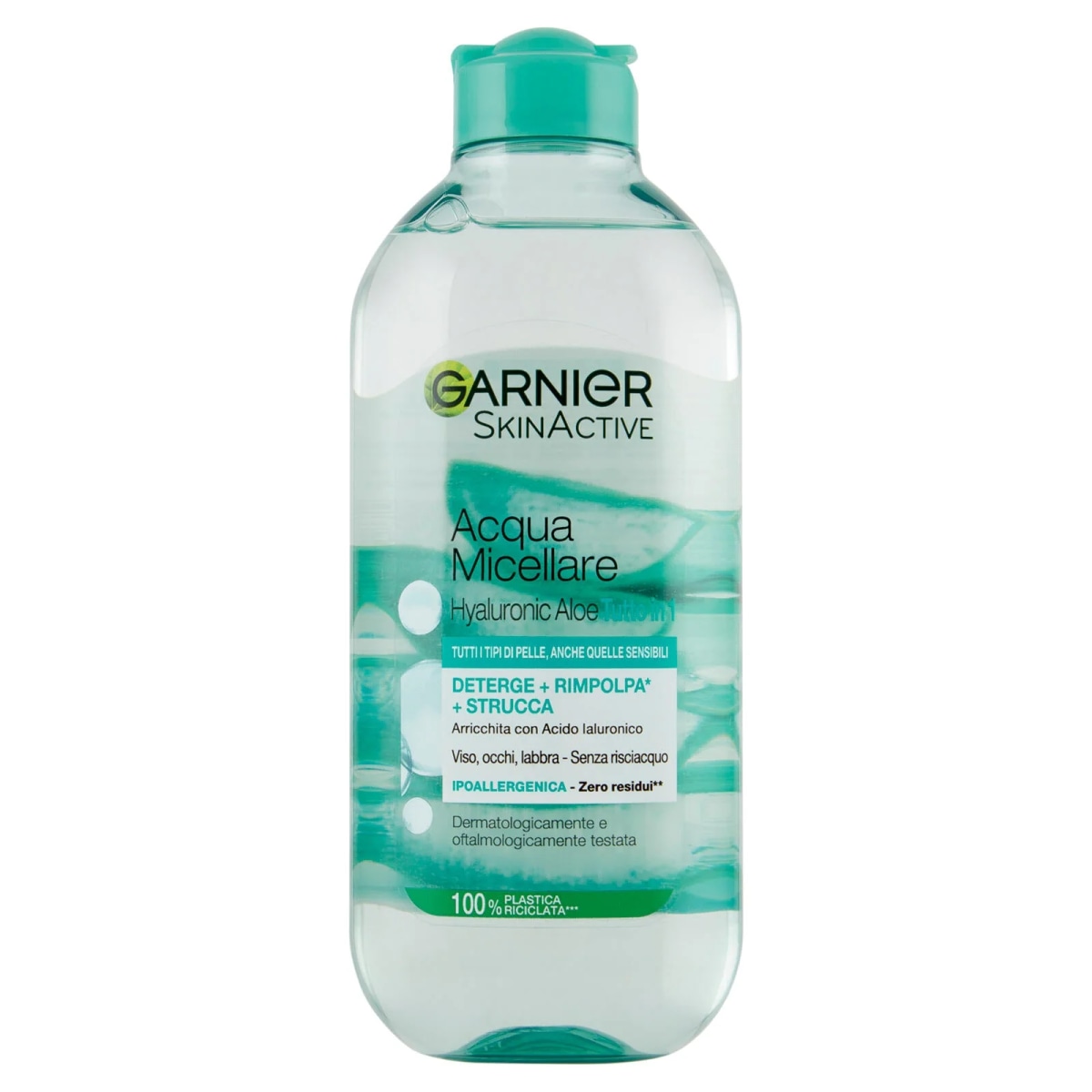 Acqua Micellare Hyaluronic Aloe 400 ml Garnier in offerta da Bennet