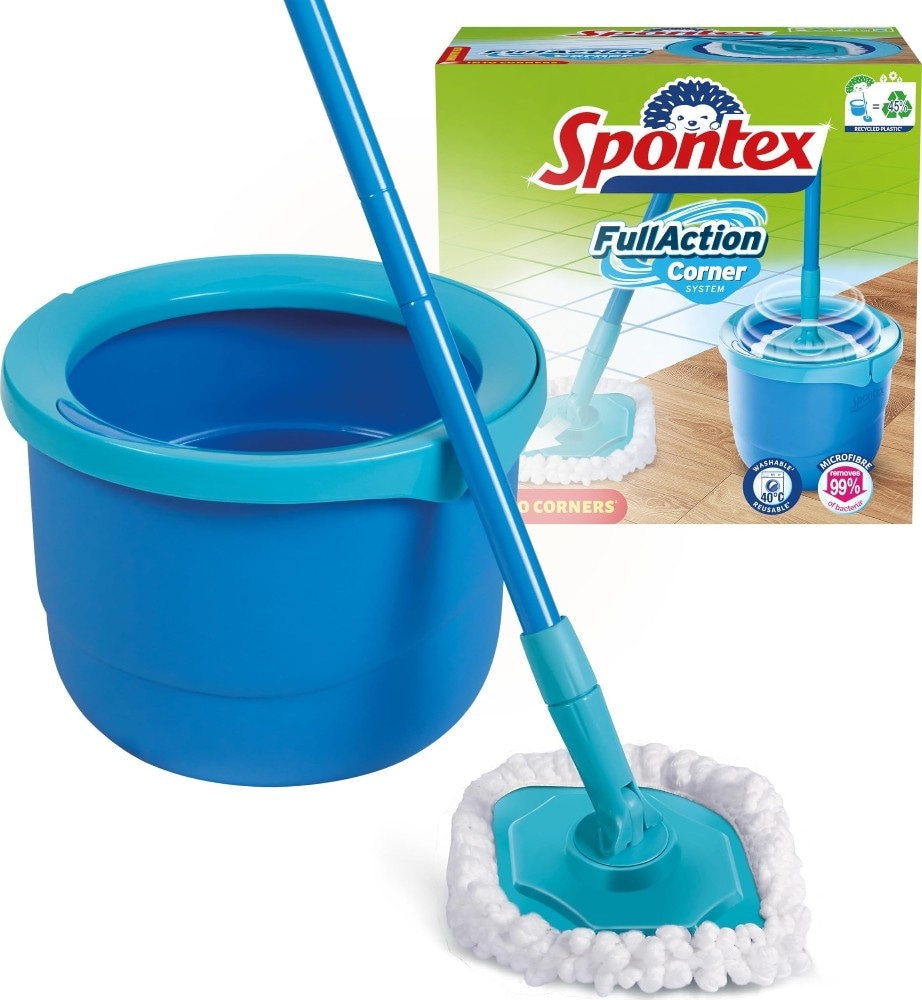 Sistema lavapavimenti Full Action Corner SPONTEX in offerta da Bennet