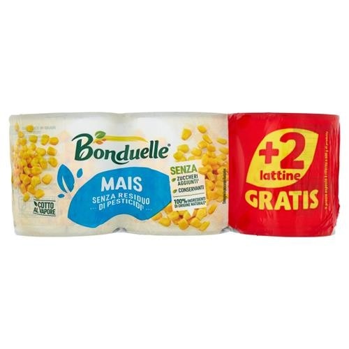 Bonduelle mais 4 + 2 Gratis x 150 g in offerta da Dpiù