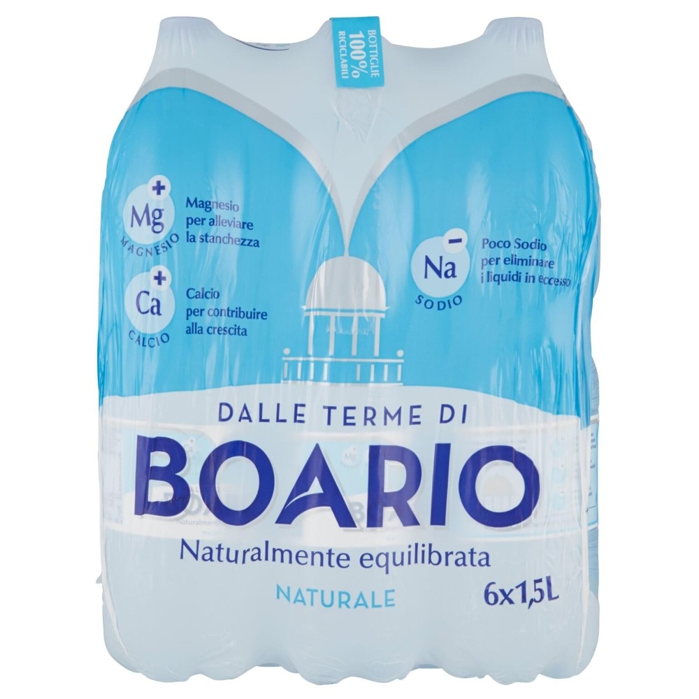Acqua Naturale Boario 6x1,5 L - Offerta nel negozio Bennet