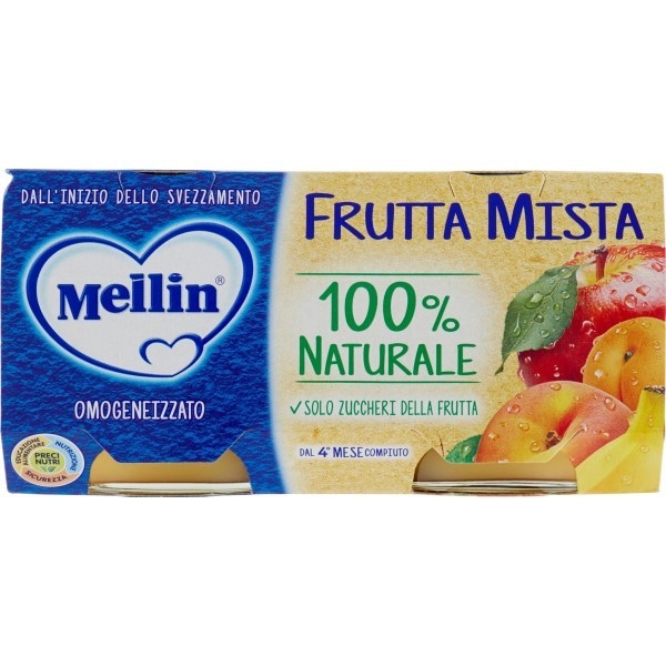 Omogeneizzati 100% naturale alla frutta 100 g x2 in offerta da Iper La grande i