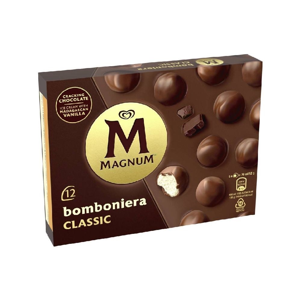 Magnum Bomboniera Algida conf 12 pezzi, 104 g in offerta da Carrefour