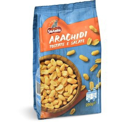 Arachidi Tostate e Salate 250 g Mister Sibamba - Offerta nel negozio Eurospin