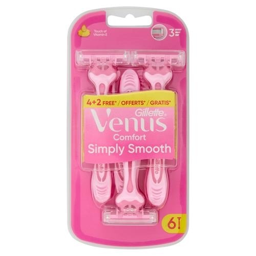 Venus Comfort Rasoio Usa & Getta 6 pz in offerta da Tigota