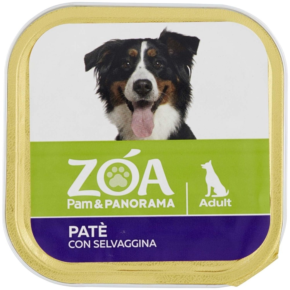Paté per cani Zoa 150 g in offerta da Panorama