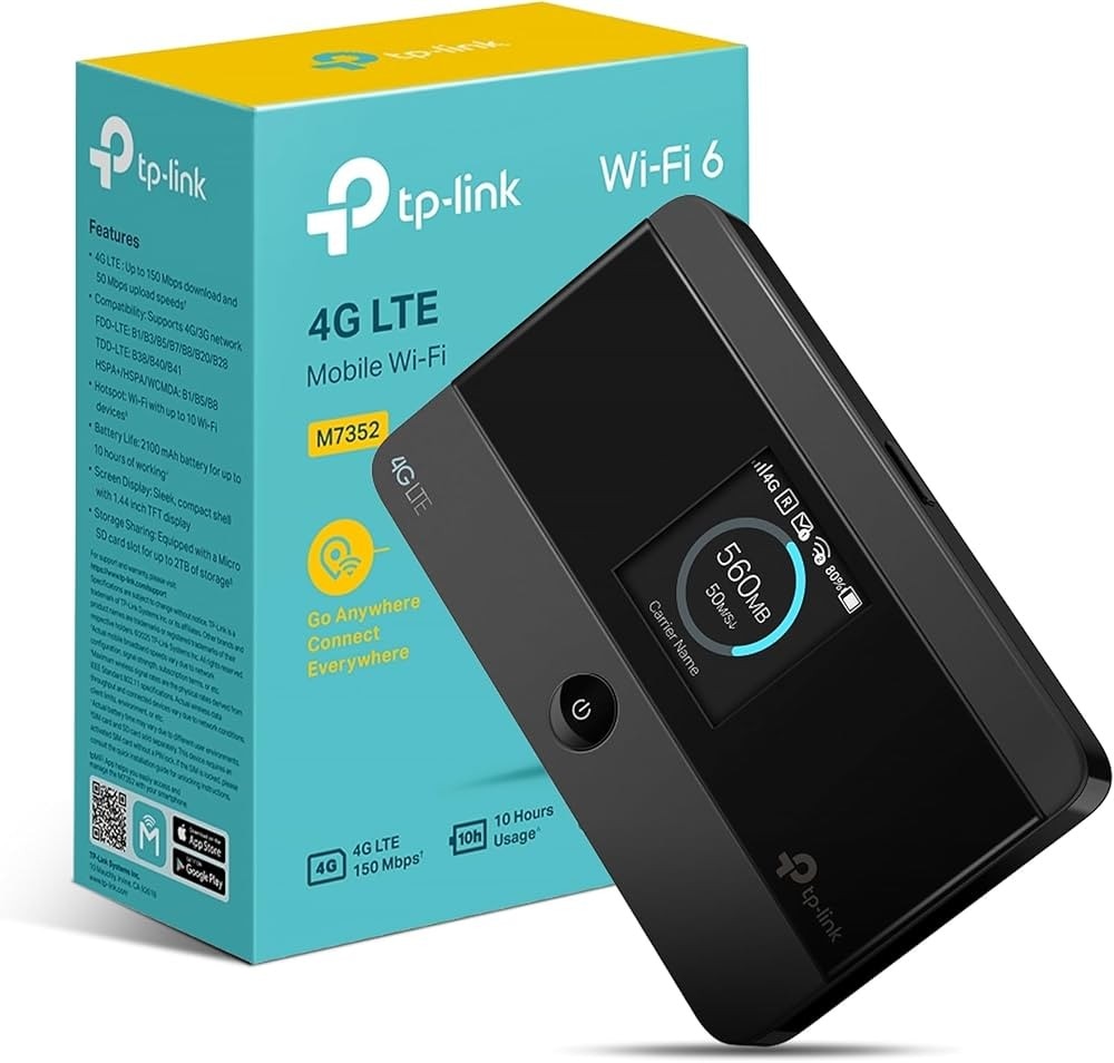 M7352 Hotspot Wi‑Fi 4G a batteria TP-Link - Offerta nel negozio Euronics