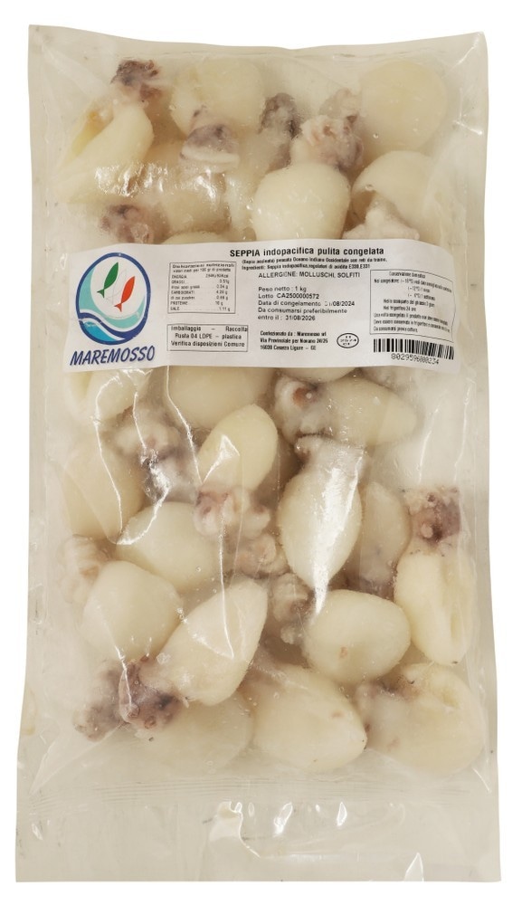 Seppia indopacifica pulita 1 kg Maremosso in offerta da Bennet