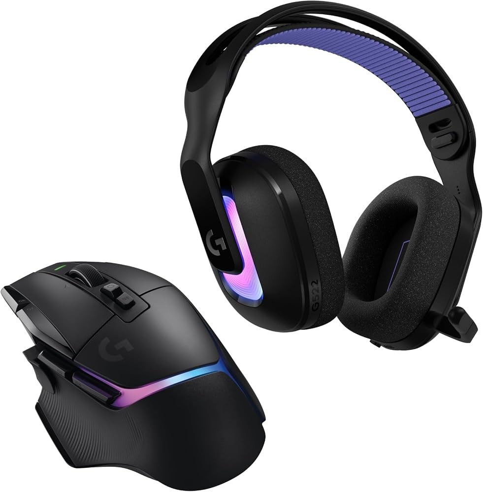 Logitech Cuffie gaming G522 + Mouse G Pro X Superlight 2 in offerta da MediaWorld