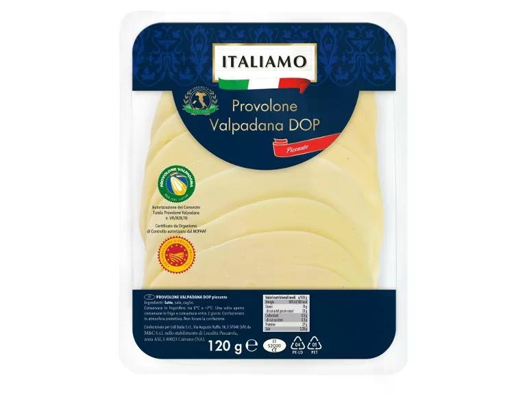 Provolone Valpadana DOP 120 g confezione Italiamo - Offerta nel negozio Lidl