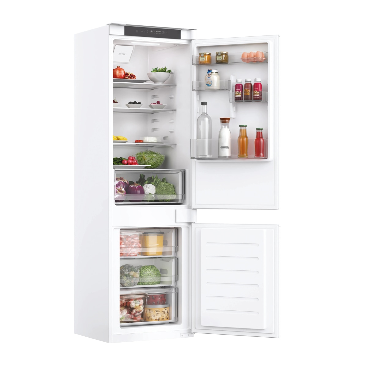 Frigorifero combinato da incasso F6CLF264E 190 lt frigo, 73 lt freezer DeLonghi - Offerta nel negozio Euronics