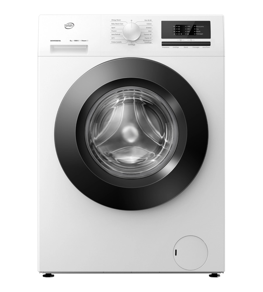 Lavatrice Slim Carica Frontale Daya L 60 cm A 84,7 cm P 46,5 cm in offerta da Carrefour