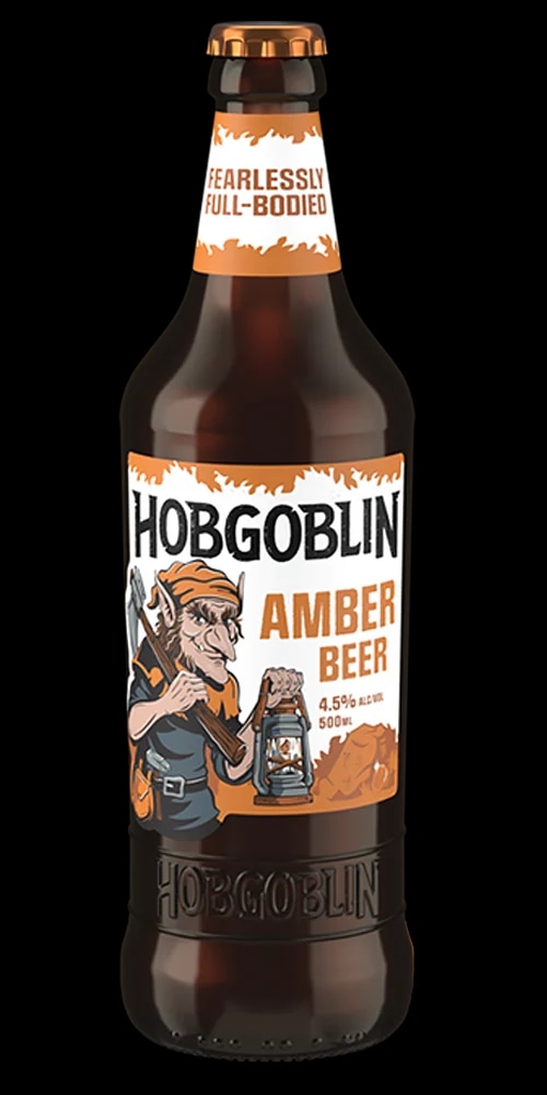 Birra Dark Stout o Amber Hobgoblin 50 cl in offerta da Iper La grande i