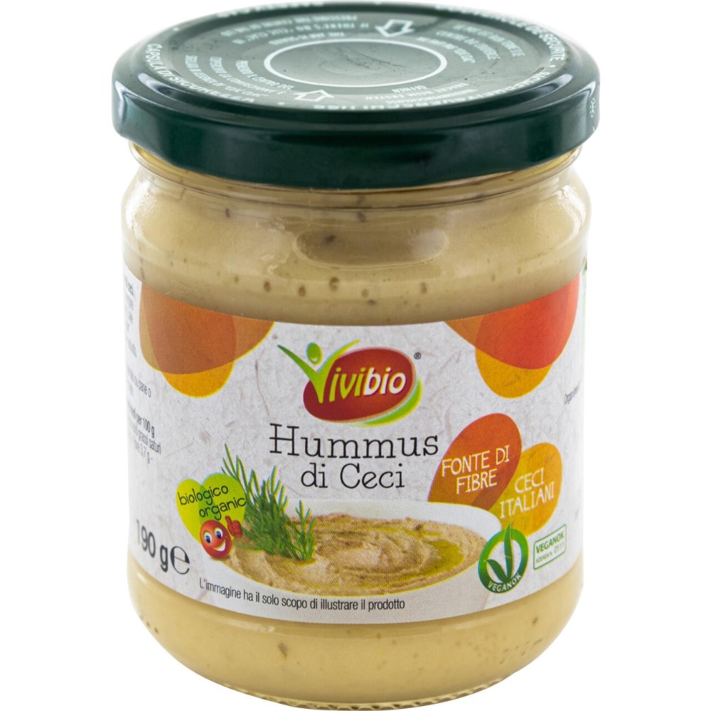 ViviBio hummus di ceci 190 g in offerta da Dm