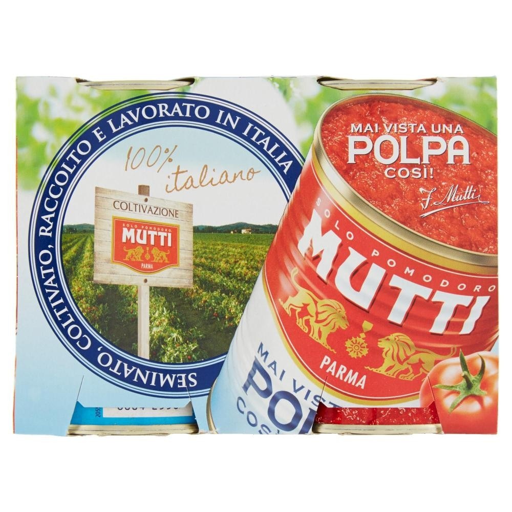 Polpa di pomodoro Mutti g 400 x 2 in offerta da Panorama