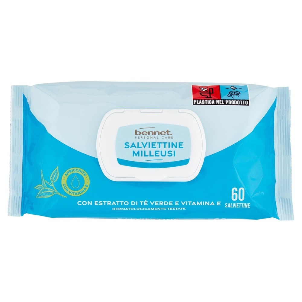 Salviettine milleusi 60 pezzi Bennet in offerta da Bennet