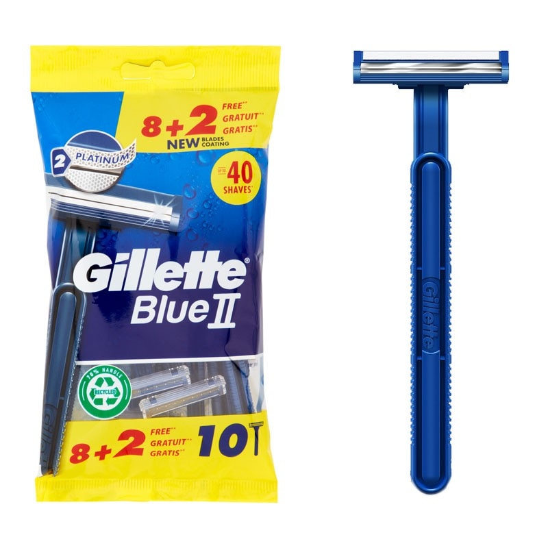 Lamette Gillette Blue 10 PZ - Offerta nel negozio Maury's