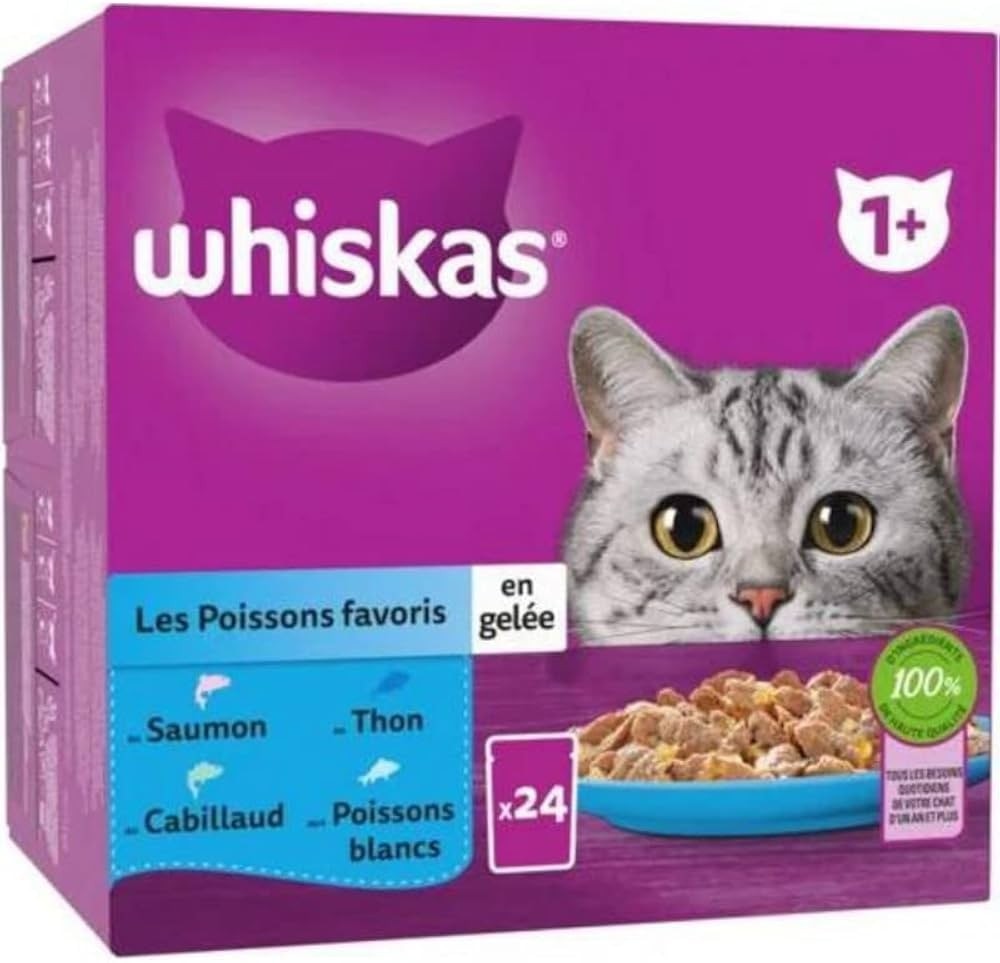 Alimento umido per gatti 85 g x24 Whiskas in offerta da Iper La grande i