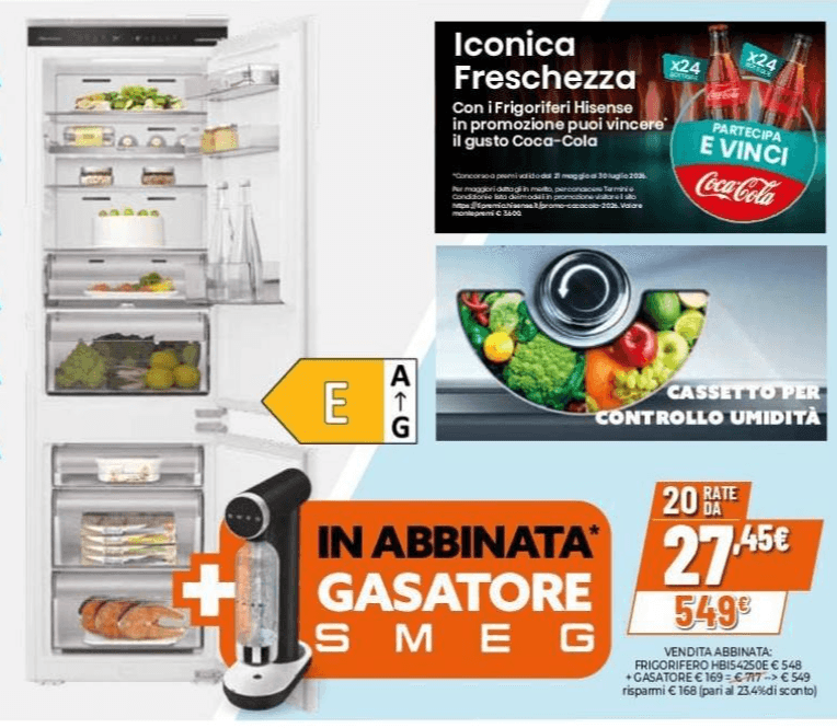 Hisense HBIS4250E ConnectLife in offerta da Expert