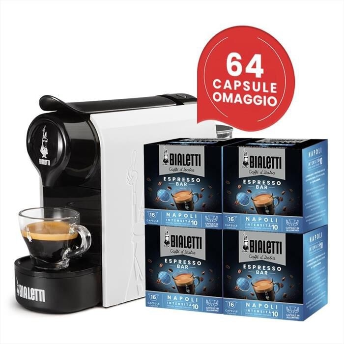 Bundle Macchina Caffè Espresso Gioia 64 capsule - Offerta nel negozio Comet
