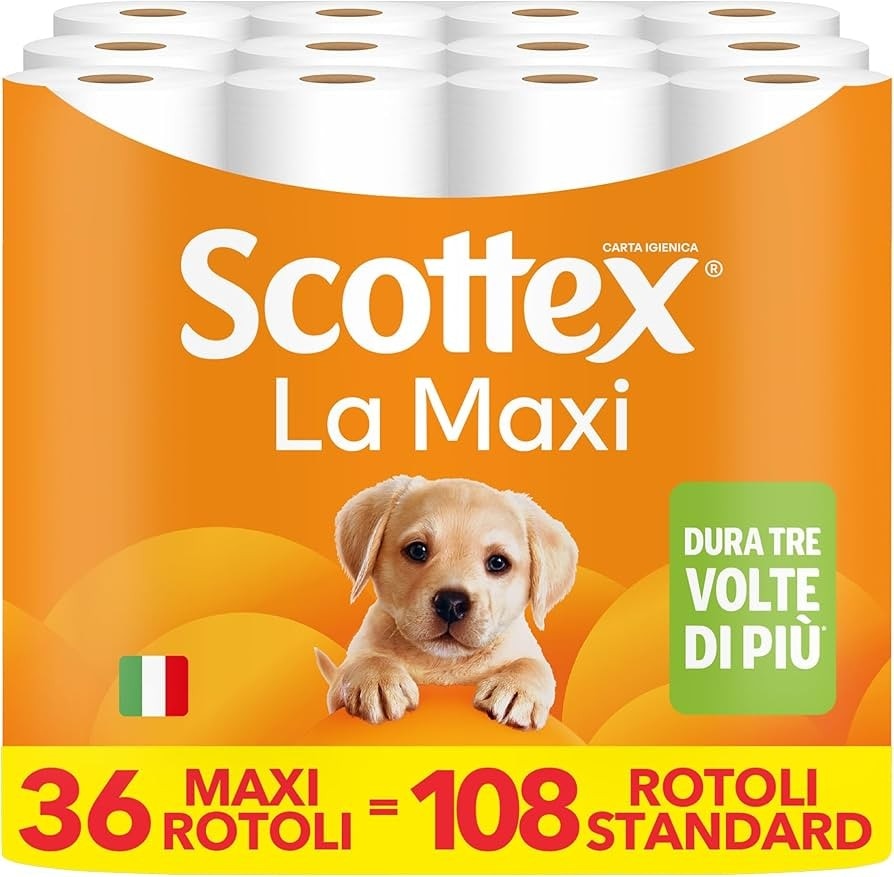 Scottex carta igienica la maxi 8 rotoli in offerta da Tigota